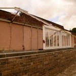 Completed outer wall with trial window